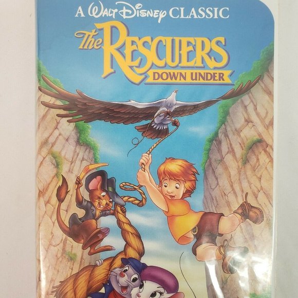 WALT DISNEY BLACK DIAMOND THE RESCUER DOWN UNDER